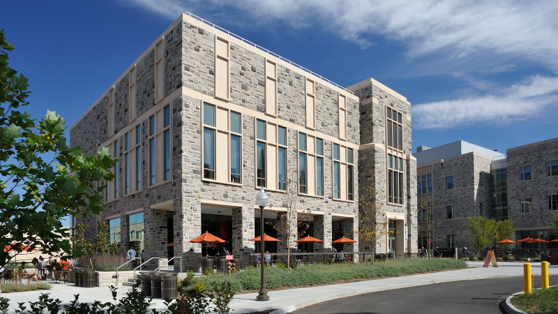 Turner Place exterior shot by Darren Van Dyke for Virginia Tech.
